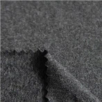 Siva melange pletena tkanina